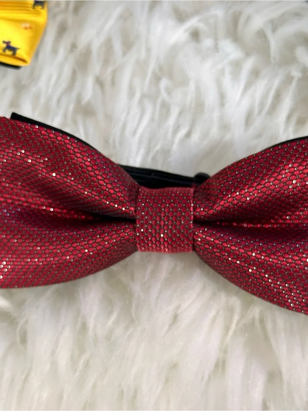 Kids Red Bow Tie - Classic Adjustable Bow for Boys
